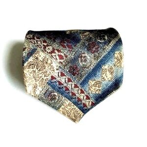 Vintage Vito Rufolo Italian Silk Tie Floral